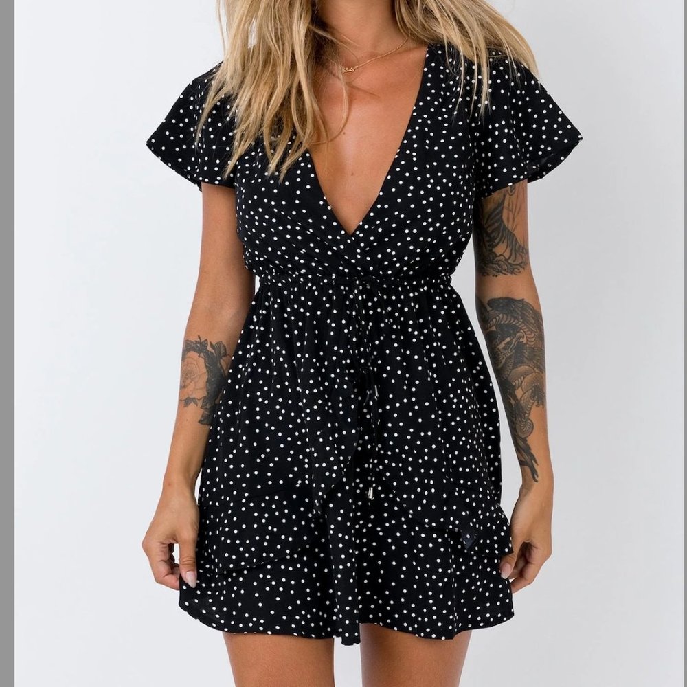 Princess Polly Bobbie Mini Dress - Size 4